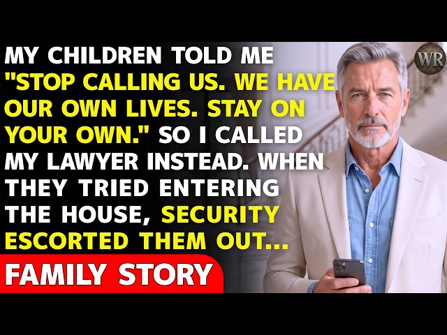 My Children Told Me "Stop Calling Us." So I Stopped — And Called My Lawyer Instead…Family justice