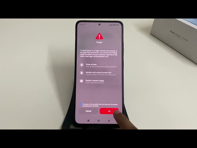 How to Enable or Disable Device Admin Apps on Redmi Note 11 Pro | Device Admin Settings