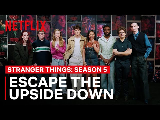 Escape the Upside Down with the Stranger Things Cast | Stranger Things 5 | Netflix Philippines