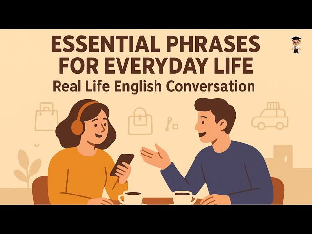 Essential English Phrases for Everyday Life | Real Life English Conversation | English Podcast
