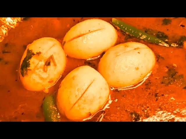 ডিম ভুনা। Spicy Egg Curry Recipe