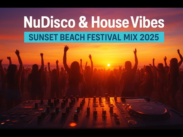NuDisco & House Vibes | Sunset Beach Mix 2025