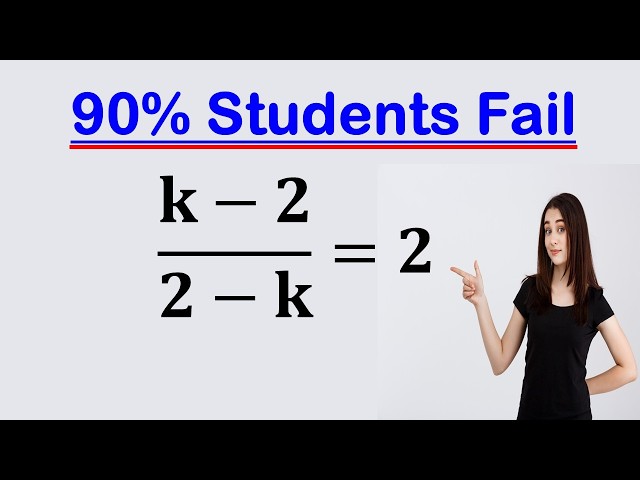 Solving a 'Harvard' University entrance exam | find k?