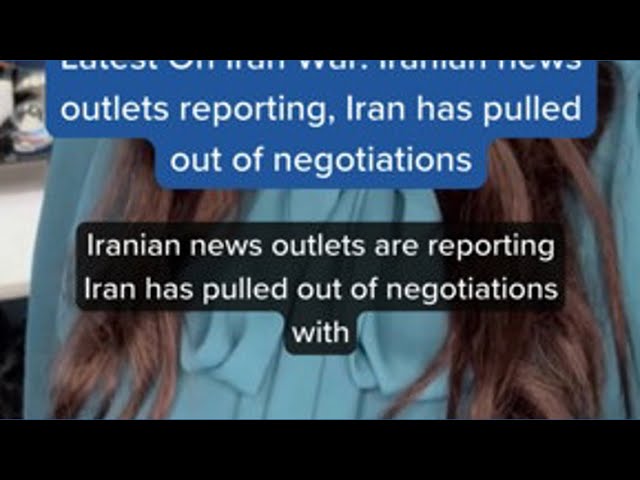 Latest On Iran War