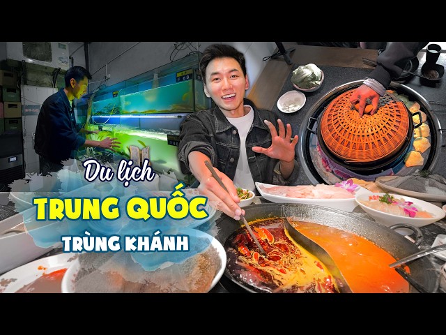 8D China City - Chongqing | Du lịch Ẩm thực Trung Quốc #1