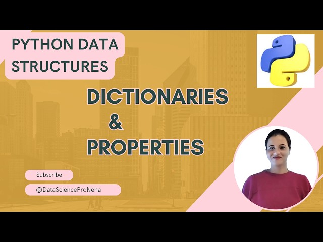 #5.4 Python Dictionary Explained for Beginners | Dictionary Properties, Methods & Operations