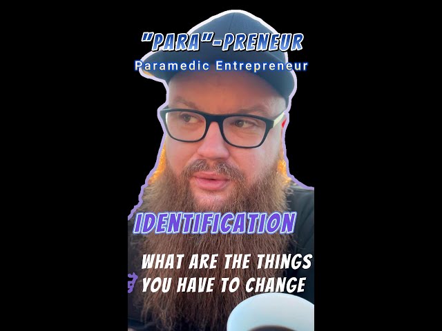 "Para"-preneur: What are the things you have to change?