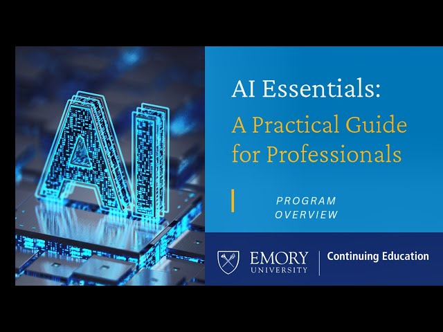AI Essentials: A Practical Guide for Professionals
