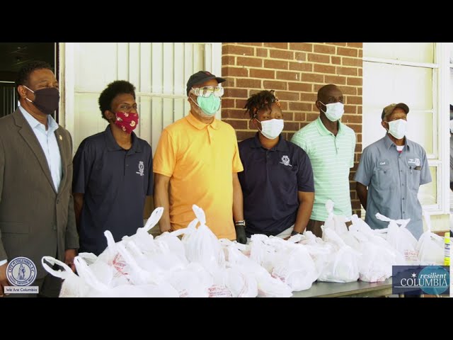 City of Columbia's Parks and Recreation Department Distributing Free Meals to Youth