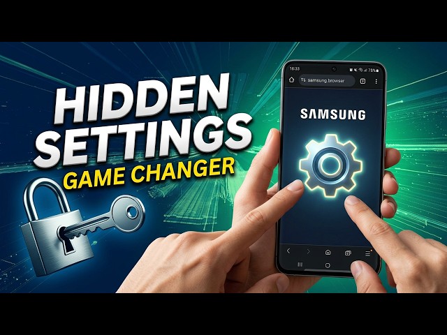 Samsung browser hidden settings that change everything @ELECTRONICSANDGADGETS