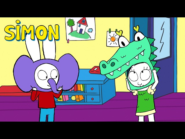 When Super Rabbit becomes a dragon! 🐉 Simon | Full Episodes | 1 hour | Season 2+4 | Animated Series