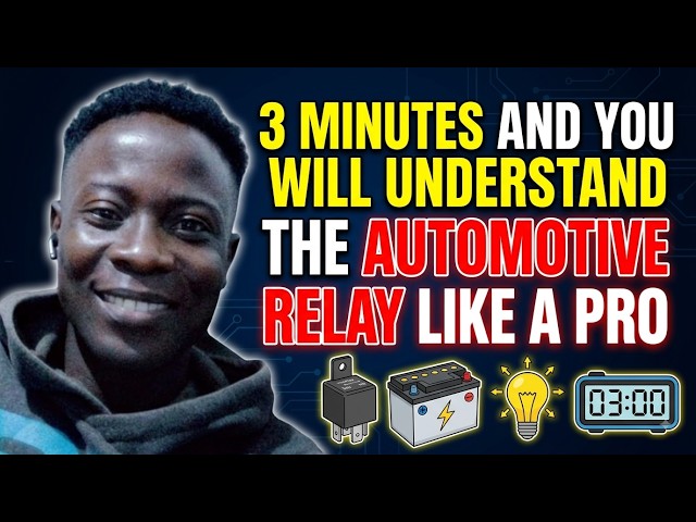 Understand the automotive relay in 3 minutes