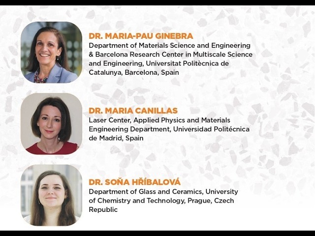 EDI Webinar #1 - Woman in Ceramic Research
