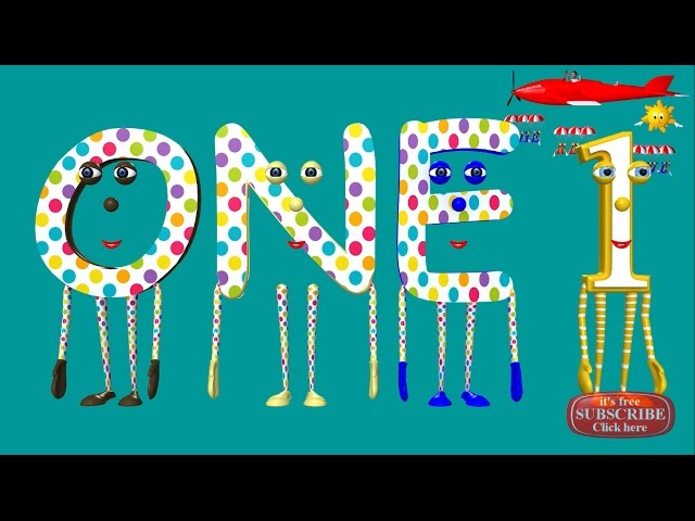 Learn how to spell the numbers from 1 to 10: Beginning spelling series