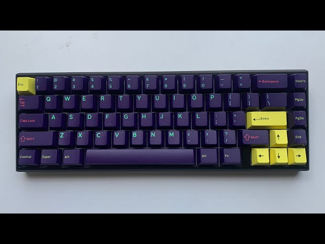 Angel 65 with Creamapacas Typing Test