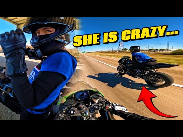 Me persiguió una motociclista…