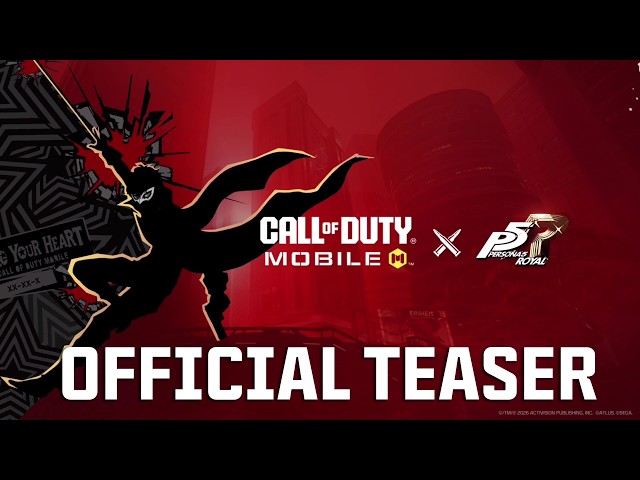 Call of Duty®: Mobile x Persona 5: Royal - Teaser Trailer