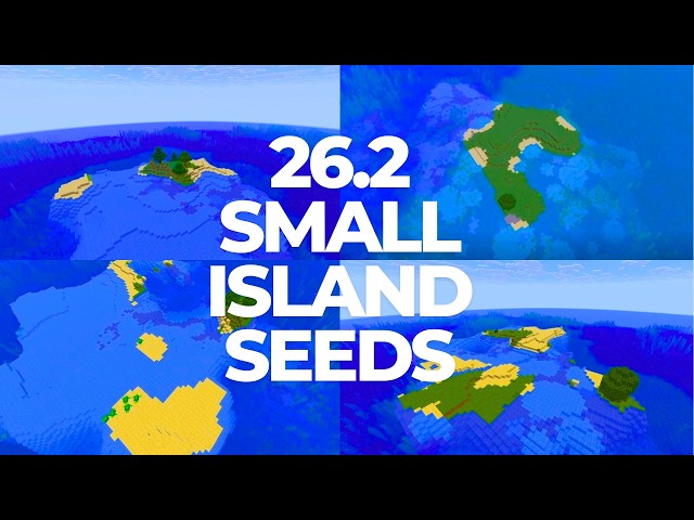 5 Best Minecraft Small Survival Island Seeds - Minecraft 26 Seeds Java & Bedrock Edition