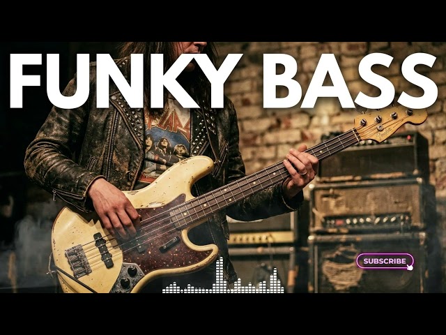 Funky Slap Bass BGM Slow Burn