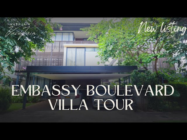 Embassy Boulevard Villas | Ultra Luxury Villa Community in North Bangalore | Vasu Jain | eXp Realty