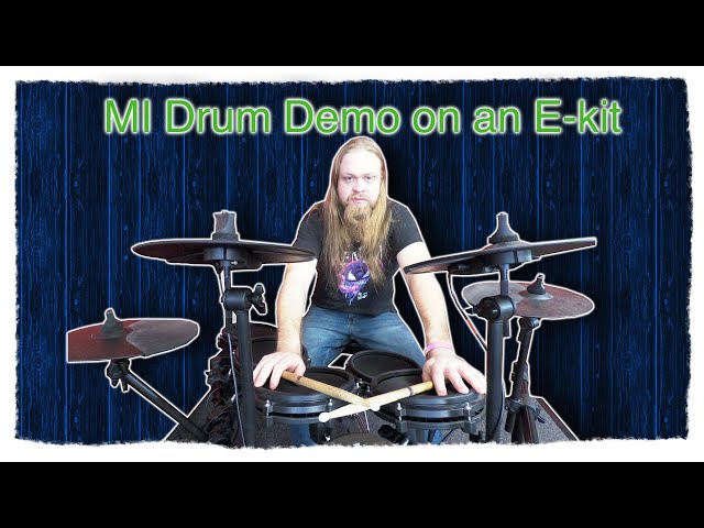 ML Drums Electric Kit Demo
