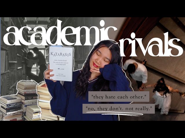 books with the best ACADEMIC RIVALS TO LOVERS ever 💋 this, i promise