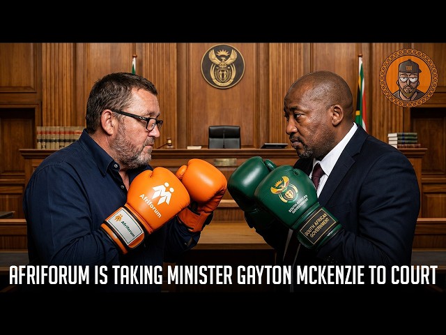 Afriforum is Taking Minister Gayton Mckenzie to Court