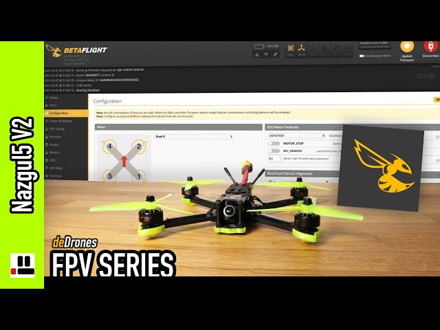 BETAFLIGHT TUTORIAL 2021 - FPV Drones - Nazgul5 V2