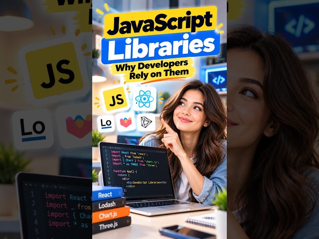 JavaScript Libraries Explained in 60 Seconds  | Why Developers Use Them