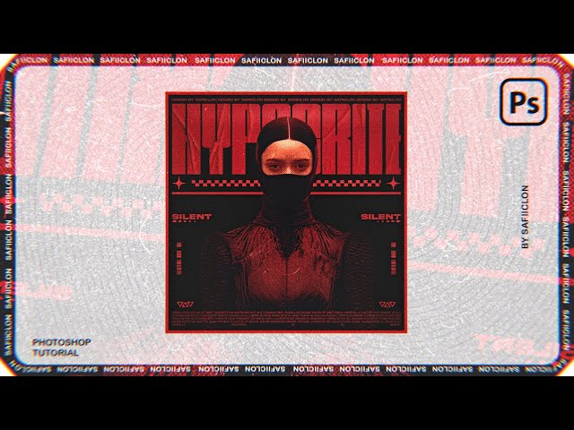 How to Create Brutalism Poster Design in Photoshop | Step-by-Step Tutorial