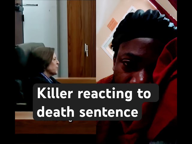 Killer reacting to death sentence #elkaysoundz #shortsfeed #courtroomdrama #nigeria #shorts