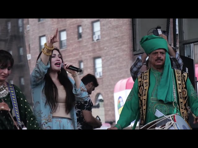 Singer Humaira Arshad performs in Brooklyn Mela New York  | Raja Sajid | Pakistan Independence Day