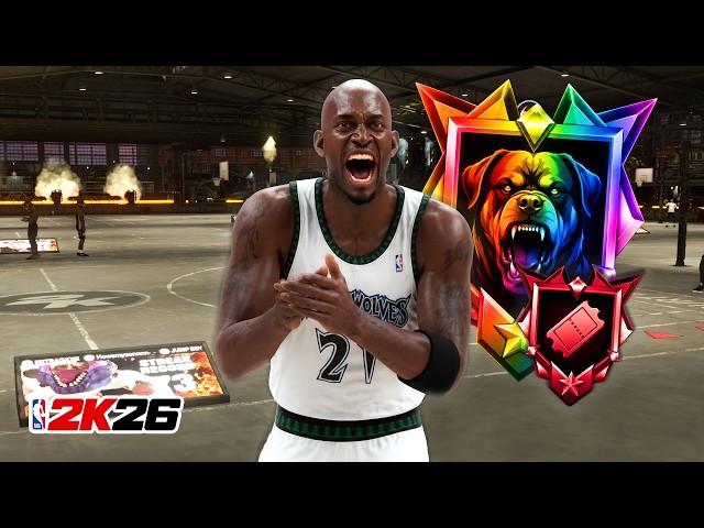 *MVP* KEVIN GARNETT BUILD TERRORIZES RANDOM REC on NBA 2K26..