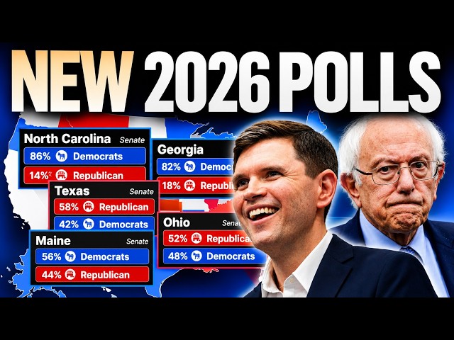 The 2026 SENATE MAP Based on the LATEST FORECAST for EVERY RACE!