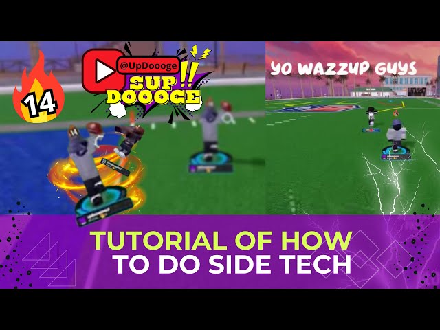 TUTORIAL OF HOW TO DO SIDE TECH 🤫🤫
