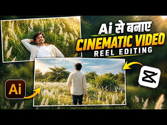 How to Create an AI Cinematic Video from 1 Photo? | CapCut Video Editing Tutorial 🎬✨