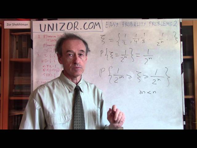 Unizor - Probability - Easy Problems 2