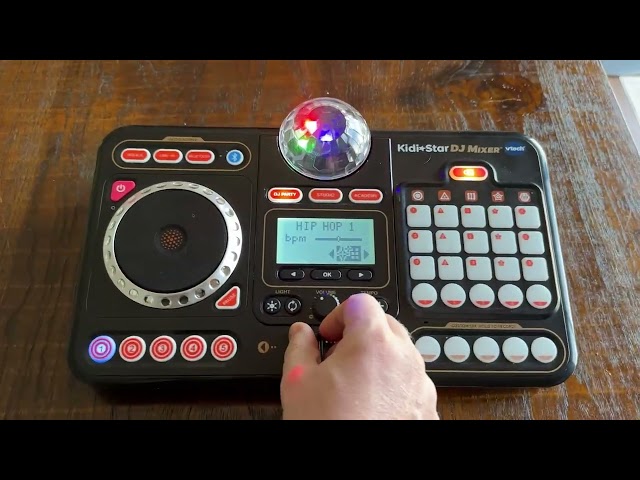 VTech Kidi DJ Mix Black, Toy DJ Mixer for Kids with 15 Tracks and 4 Music Styles Review