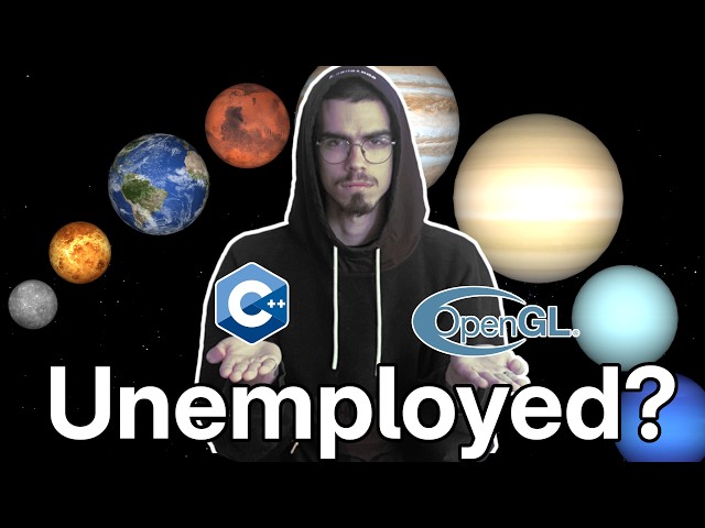 No Job, So I Built a Solar System Simulator from Scratch in C++