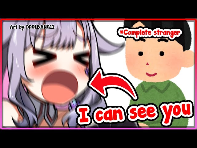 [ENG SUB/Hololive] Biboo accidentally embarrassed herself in front of complete stranger