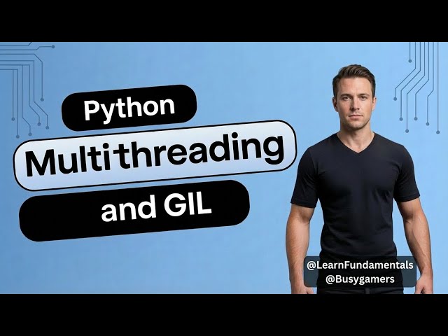 Python Intermediate - Multithreading Multiprocessing and The GIL (Global Interpreter Lock) intro