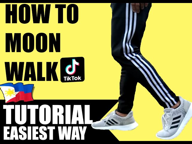 Moonwalk Like a Pro in Tiktok | Dance Tutorial (Easy steps for Beginners)