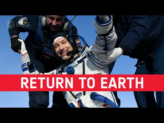 Luca Parmitano: return to Earth