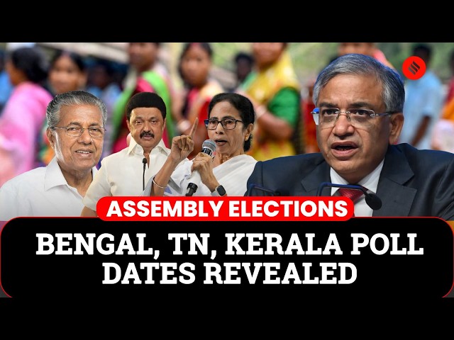 Assembly Election Dates 2026: EC to Reveal Schedule Today at 4 PM