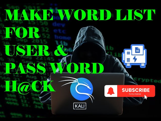 Create a Wordlist with Crunch: Kali Linux Tutorial for Beginners