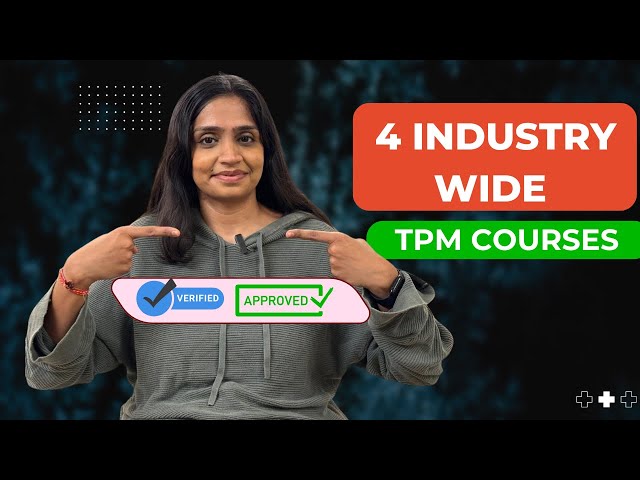 🚀 Crack the TPM Role: Top Courses for Beginners & Pros! (Amazon, Google, Microsoft Ready)