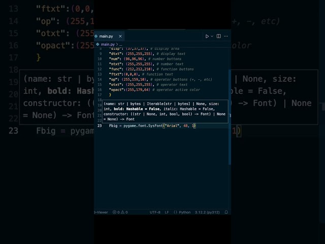 Calculator in Python - Part 1/3⚡️ #shorts #coding #programming #python