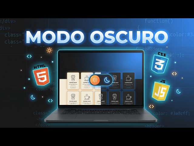 How to Make Any Web Page Dark Mode with HTML, CSS and JavaScript | For Beginners