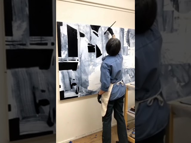 Pamela Caughey - Art Demo #shorts #viral #fyp #artwork #paintingtutorial