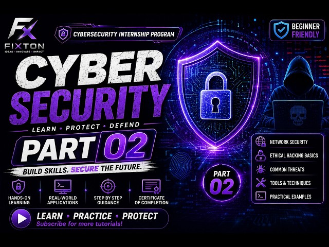 Cybersecurity Part 2 - FIXTON